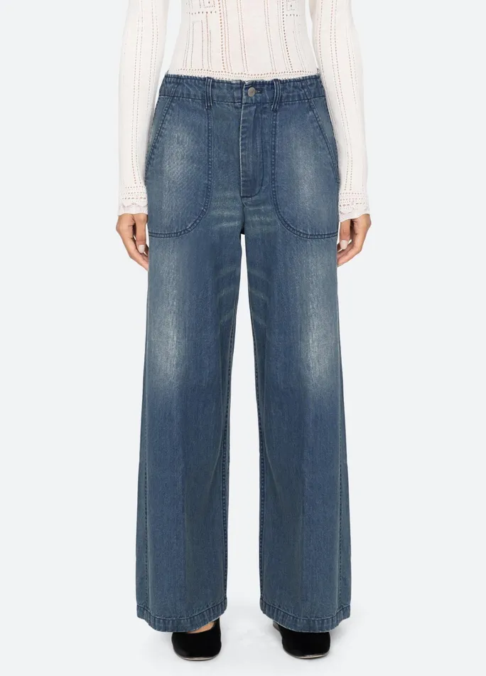 Sea New York Bottoms Amari Jeans Blue 8211 Women