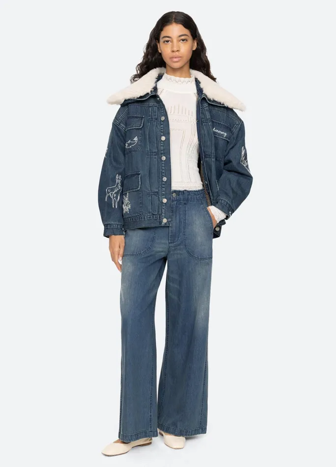 Sea New York Bottoms Amari Jeans Blue 8211 Women