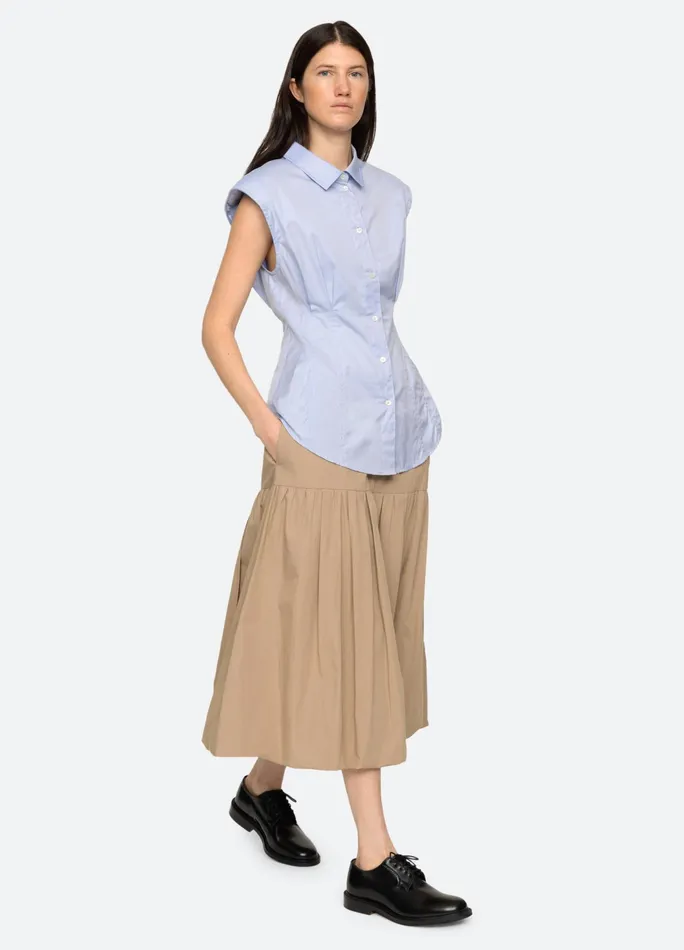 Sea New York Bottoms Belle Bubble Skirt Khaki 8211 Women