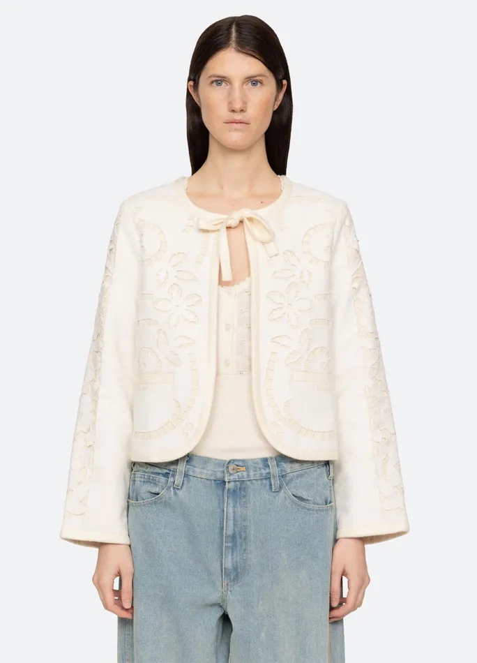 Sea New York Outerwear Edith Jacket White 8211 Women