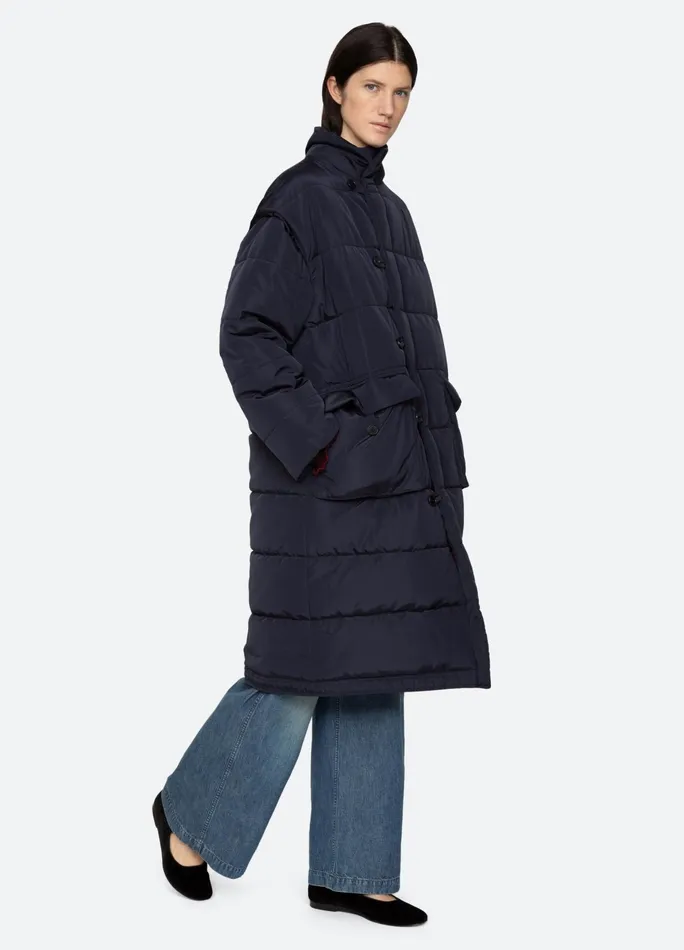 Sea New York Outerwear Estelle Coat Navy 8211 Women