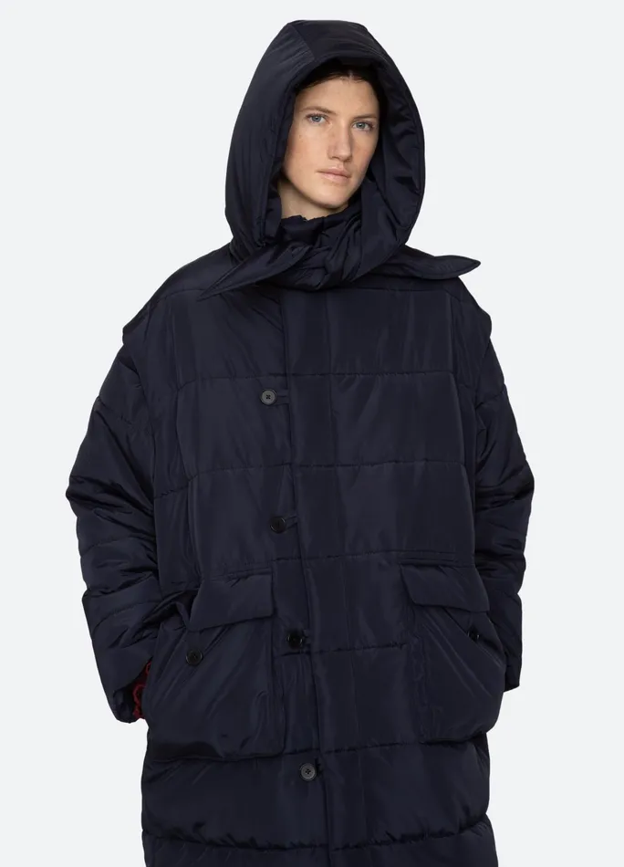 Sea New York Outerwear Estelle Coat Navy 8211 Women