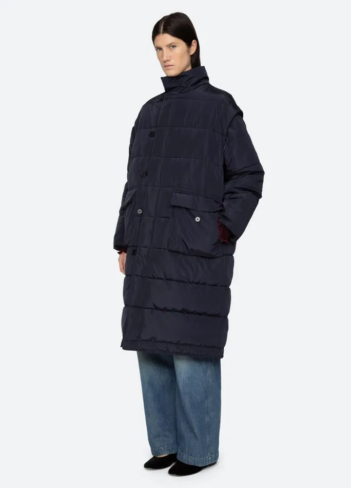 Sea New York Outerwear Estelle Coat Navy 8211 Women