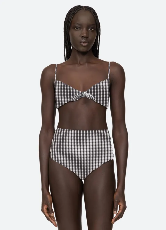 Sea New York Swimwear Pucker Bikini Top Multi 8211 Women