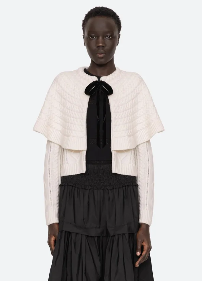 Sea New York Tops Caleb Cardigan Ivory 8211 Women