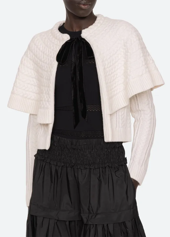 Sea New York Tops Caleb Cardigan Ivory 8211 Women