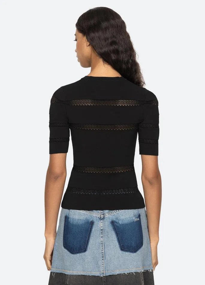 Sea New York Tops Devon SS Top Black 8211 Women