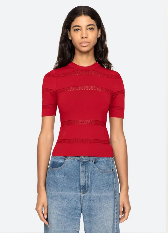 Sea New York Tops Devon SS Top Black 8211 Women