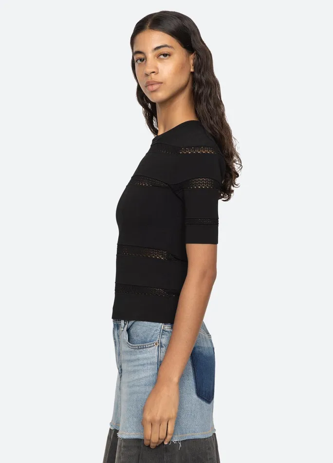 Sea New York Tops Devon SS Top Black 8211 Women