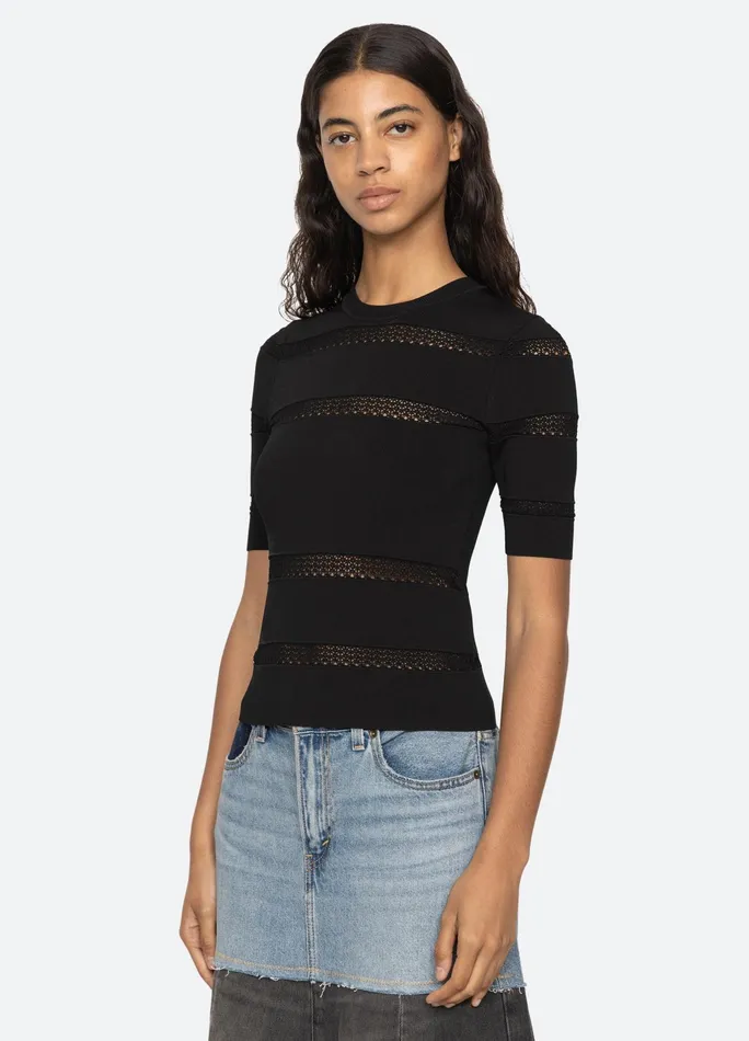 Sea New York Tops Devon SS Top Black 8211 Women