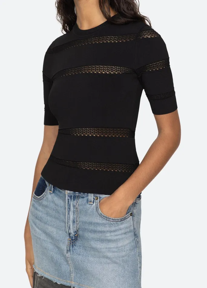 Sea New York Tops Devon SS Top Black 8211 Women