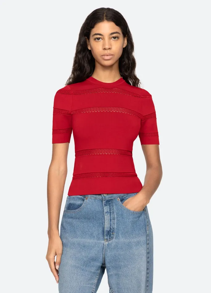 Sea New York Tops Devon SS Top Black 8211 Women