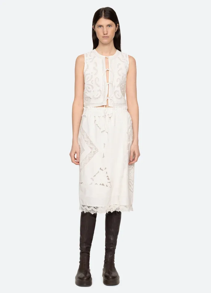 Sea New York Tops Edith Vest White 8211 Women