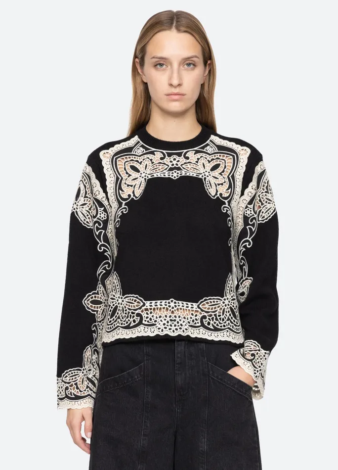 Sea New York Tops Gianna Sweater Black 8211 Women
