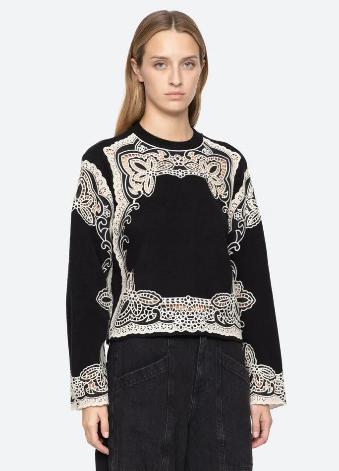 Sea New York Tops Gianna Sweater Black 8211 Women