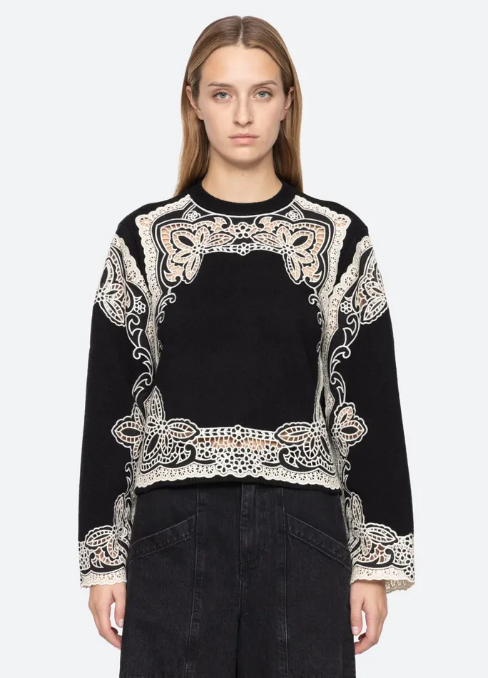 Sea New York Tops Gianna Sweater Black 8211 Women