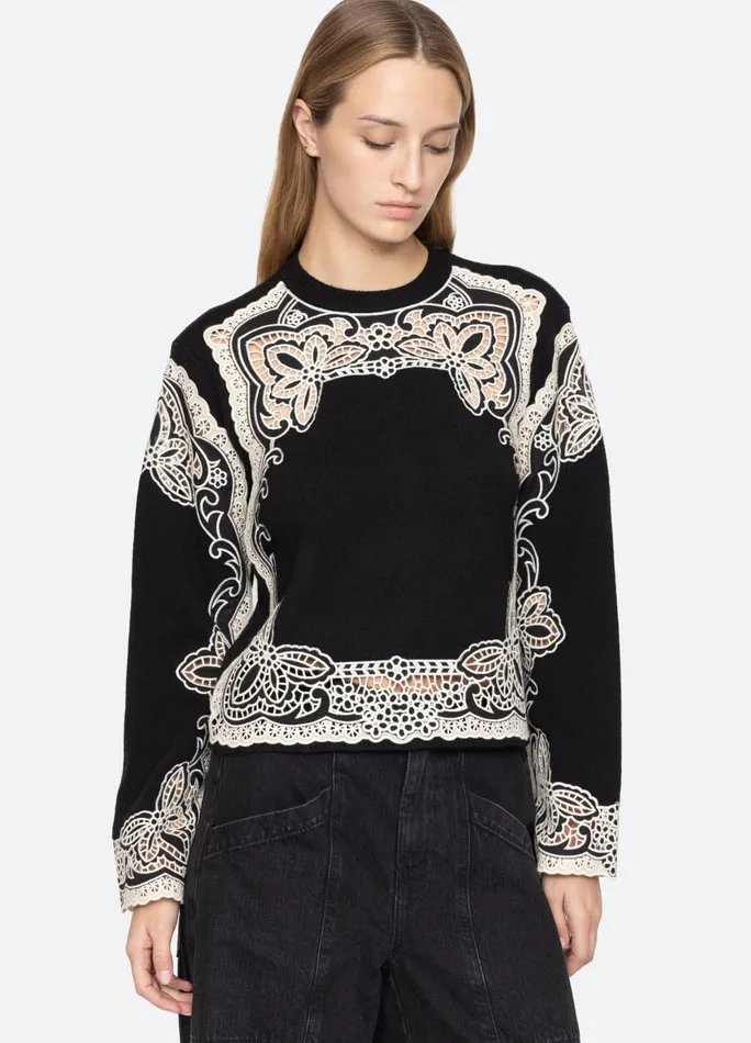 Sea New York Tops Gianna Sweater Black 8211 Women