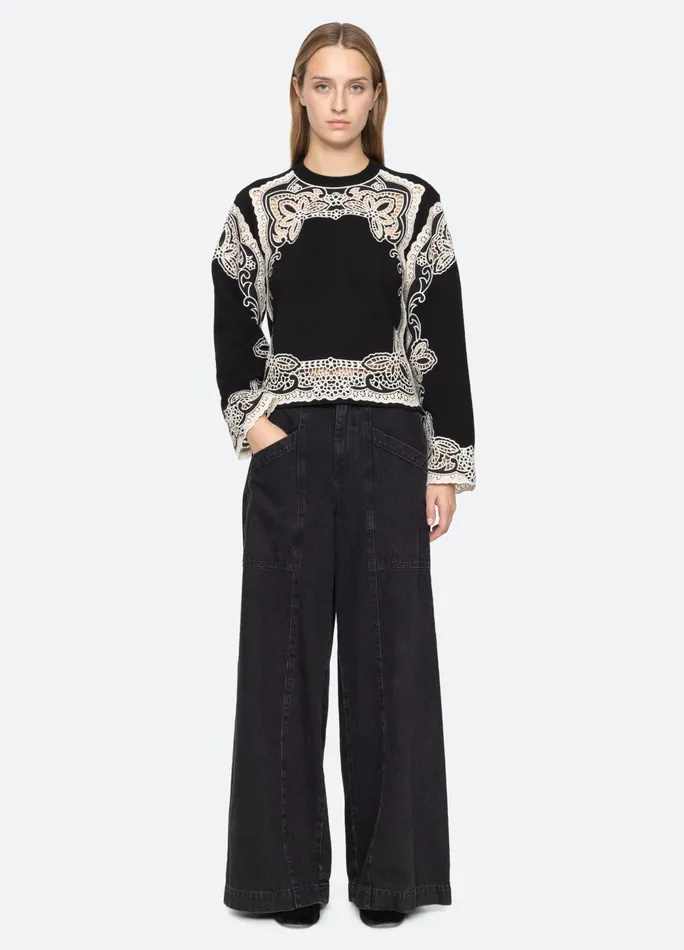 Sea New York Tops Gianna Sweater Black 8211 Women