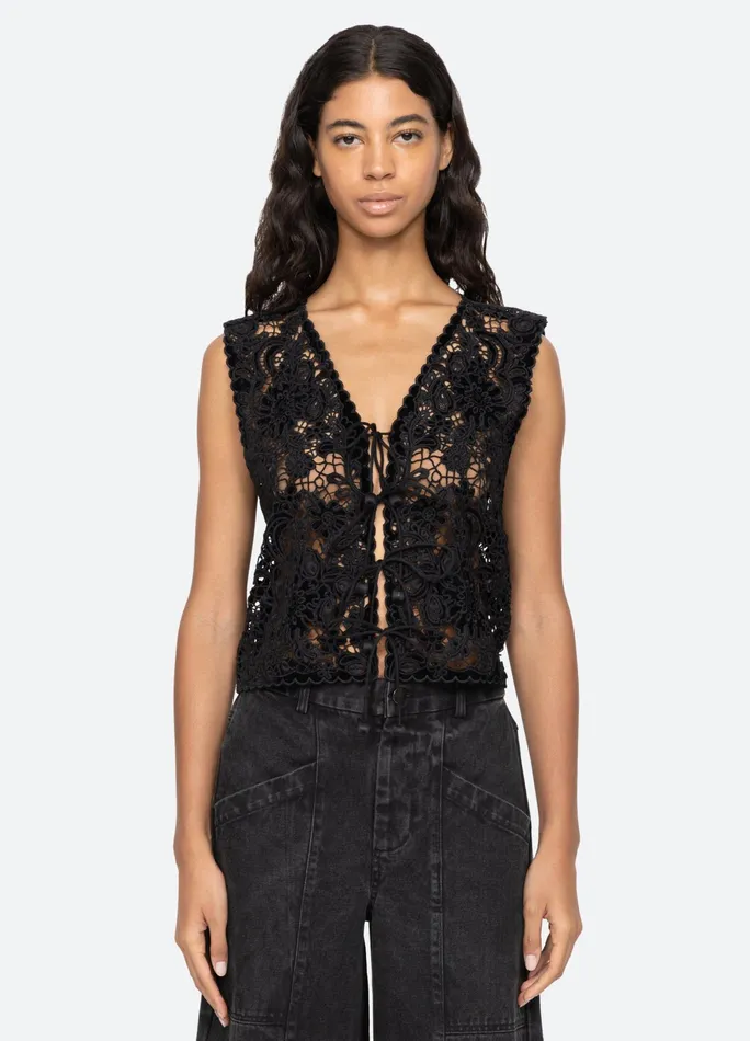 Sea New York Tops Sabine Vest Black 8211 Women