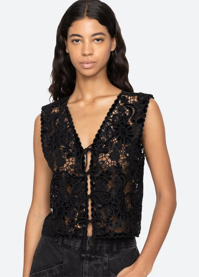 Sea New York Tops Sabine Vest Black 8211 Women