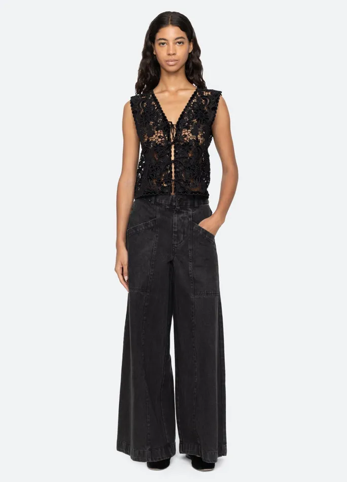 Sea New York Tops Sabine Vest Black 8211 Women