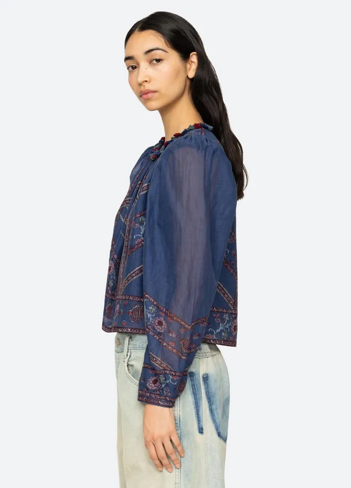 Sea New York Tops Valeria Top Navy 8211 Women