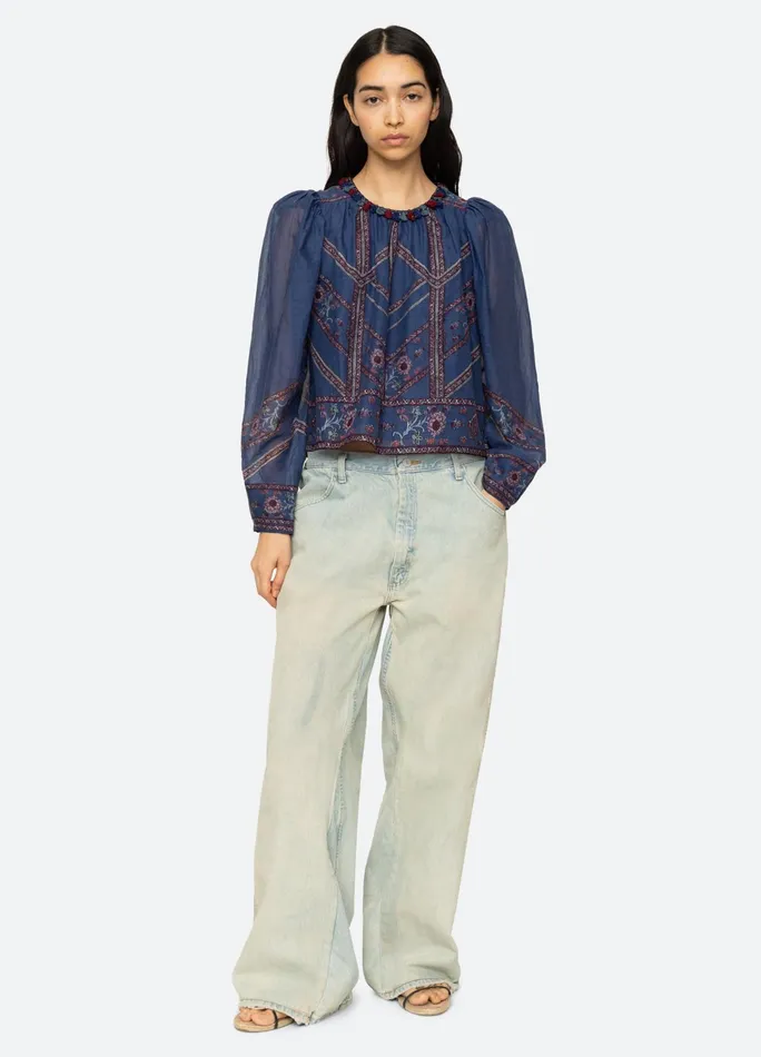 Sea New York Tops Valeria Top Navy 8211 Women
