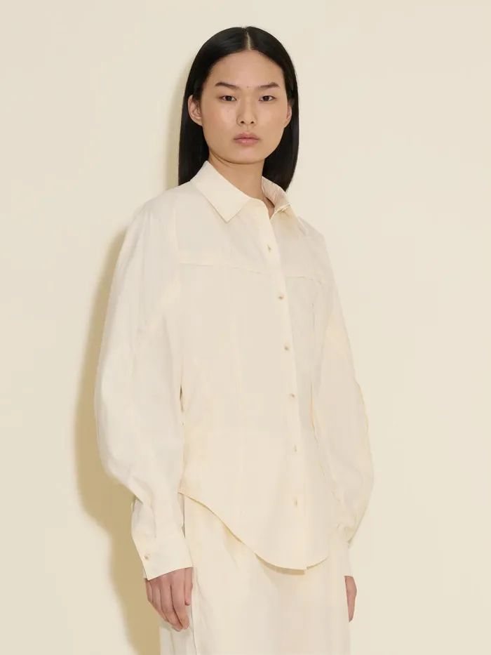 Shirts and Tops Women Holzweiler Cyra Shirt Lt Yellow