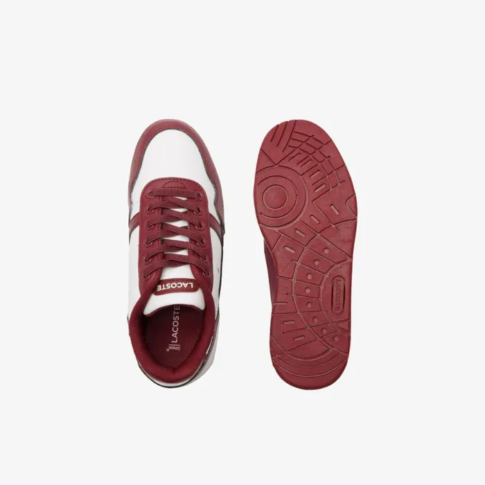 Shoes and Accessories Kids Lacoste Children039s TClip Sneakers Whtburg 2g1