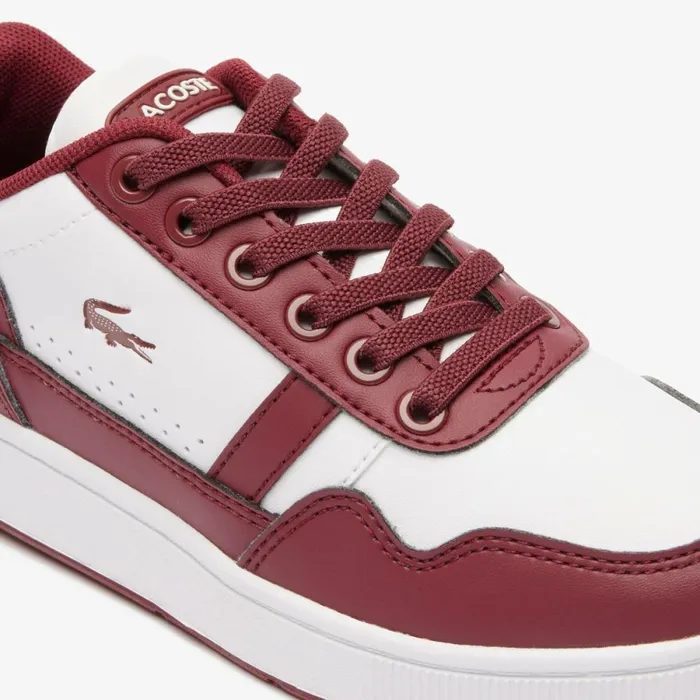 Shoes and Accessories Kids Lacoste Children039s TClip Sneakers Whtburg 2g1