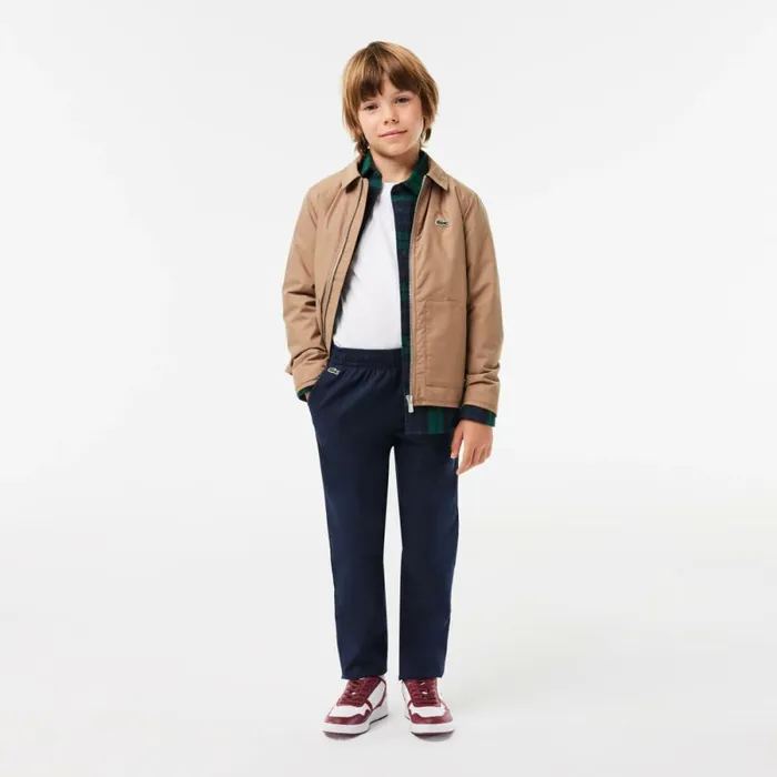Shoes and Accessories Kids Lacoste Children039s TClip Sneakers Whtburg 2g1
