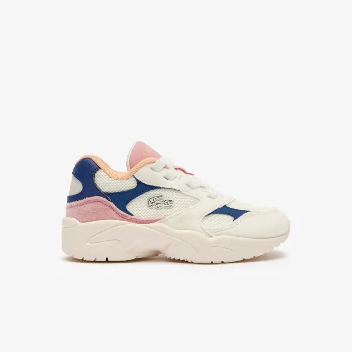 Shoes and Accessories Kids Lacoste Infants039 Storm 96 Lo Vintage Sneakers Off Whtpnk 06c Shoes and Accessories Kids Lacoste Infants039 Storm 96 Lo Vintage Sneakers Off Whtpnk 06c