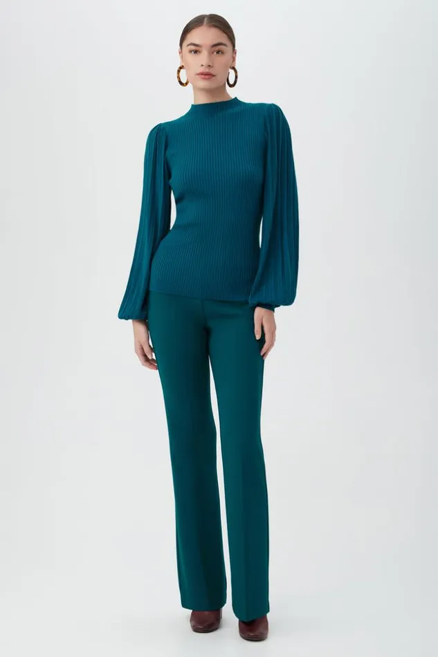 SHOP Trina Turk ALL TOPS GLOSSY SWEATER