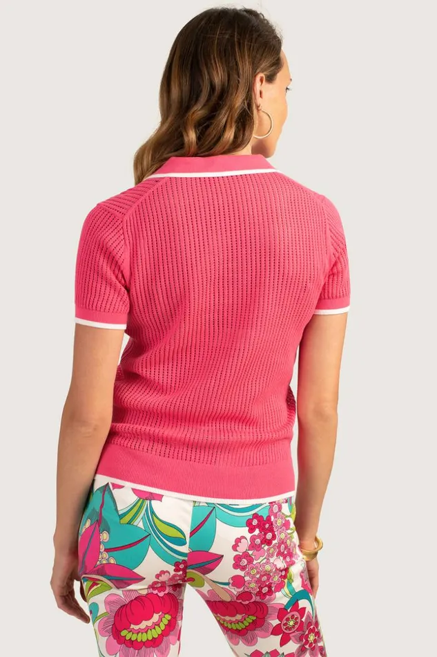 SHOP Trina Turk ALL TOPS JADE POLO
