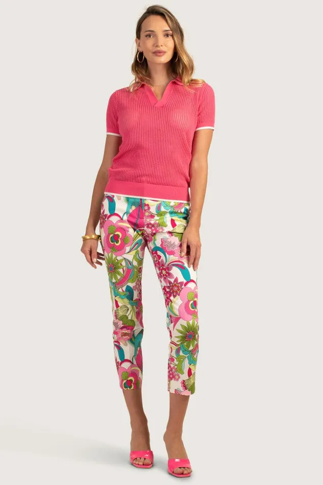 SHOP Trina Turk ALL TOPS JADE POLO