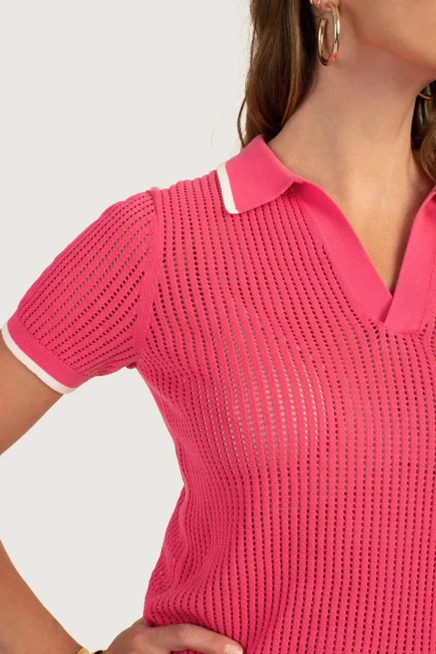 SHOP Trina Turk ALL TOPS JADE POLO