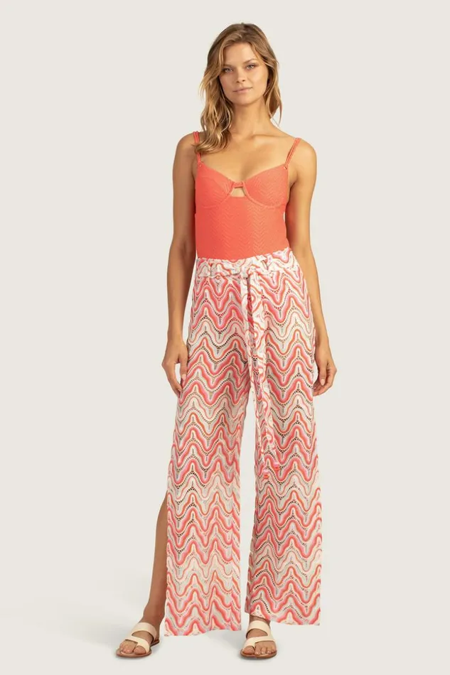 SHOP Trina Turk MATCHING SWIM SETS SERAFINA TIE FRONT PANT