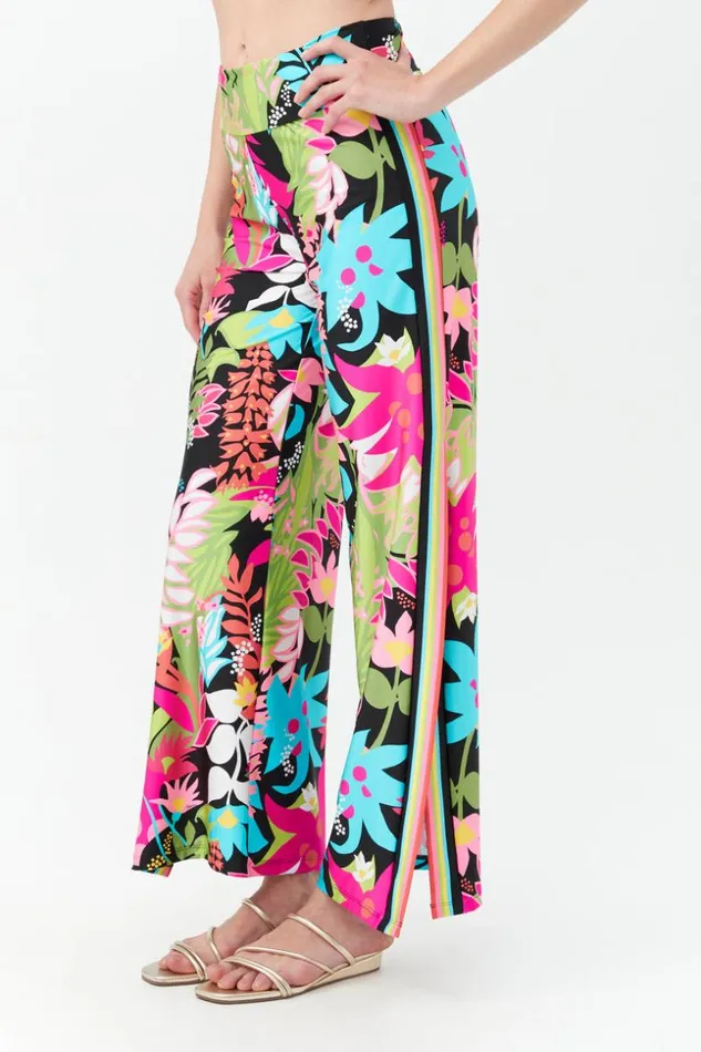 SHOP Trina Turk MATCHING SWIM SETS WOMEN039S TIKI SIDE SLIT SWIM COVERUP PANT