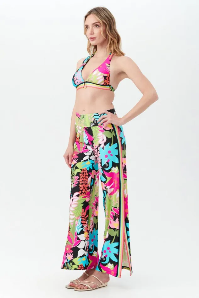 SHOP Trina Turk MATCHING SWIM SETS WOMEN039S TIKI SIDE SLIT SWIM COVERUP PANT