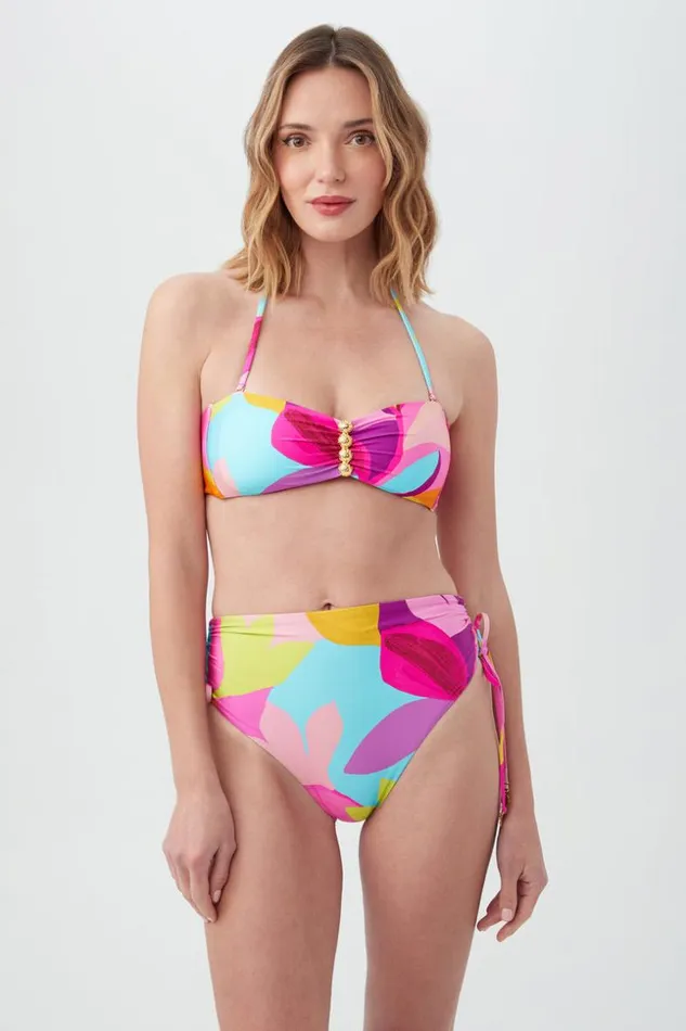 SHOP Trina Turk SWIM TOPS WOMEN039S LILLETH MOLDED STRAPLESS BANDEAU SWIM TOP