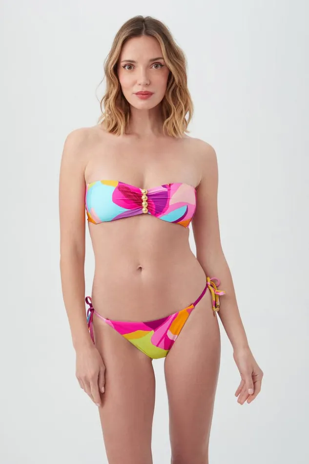 SHOP Trina Turk SWIM TOPS WOMEN039S LILLETH MOLDED STRAPLESS BANDEAU SWIM TOP