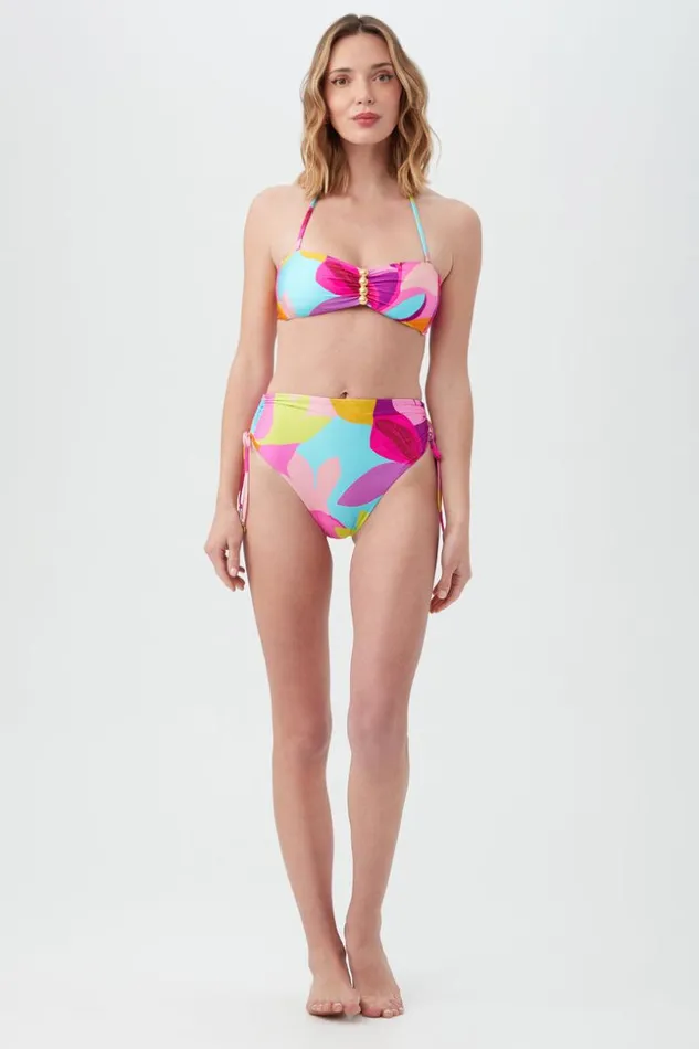 SHOP Trina Turk SWIM TOPS WOMEN039S LILLETH MOLDED STRAPLESS BANDEAU SWIM TOP