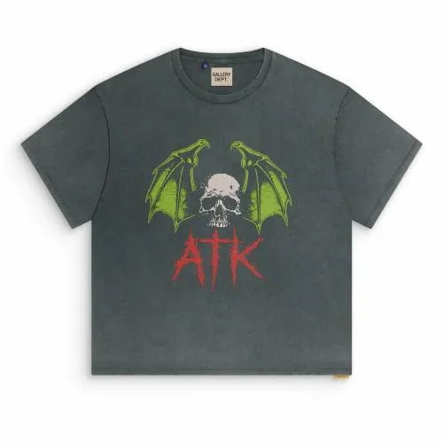 Short Sleeve Men Gallery Dept ATK NIGHT TEE Vintage Black