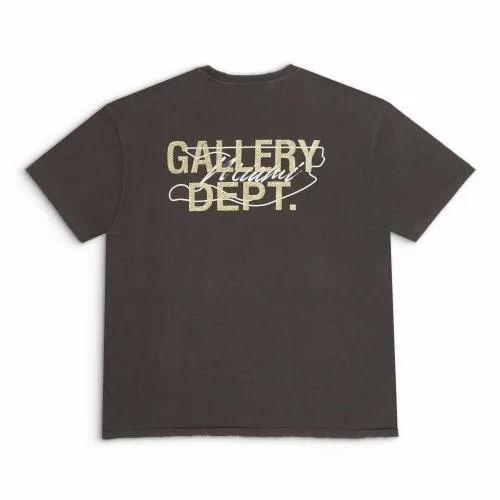 Short Sleeve Men Gallery Dept AUCTION TEE Vintage Black