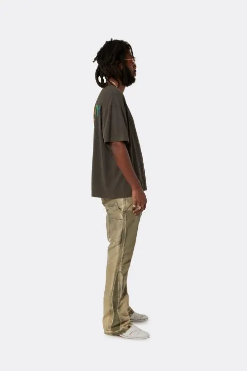 Short Sleeve Men Gallery Dept COLLECTOR RAINBOW POCKET TEE Black