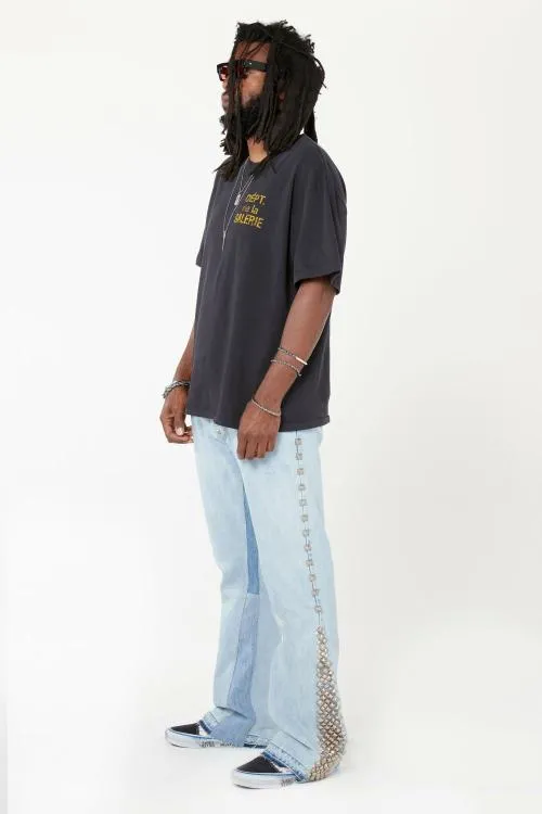 Short Sleeve Men Gallery Dept FRENCH TEE Black