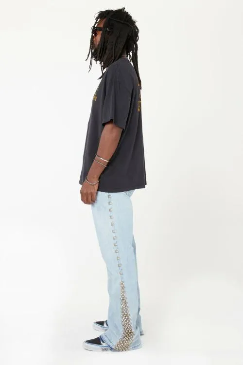 Short Sleeve Men Gallery Dept FRENCH TEE Black