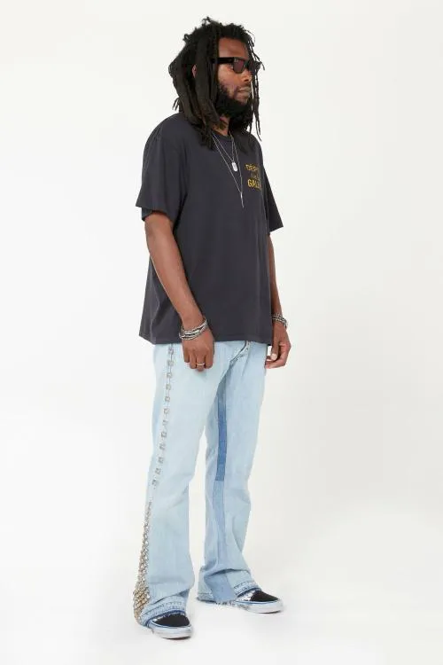 Short Sleeve Men Gallery Dept FRENCH TEE Black