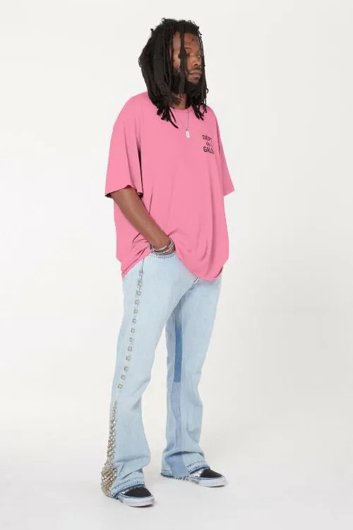 Short Sleeve Men Gallery Dept FRENCH TEE Flo Pink