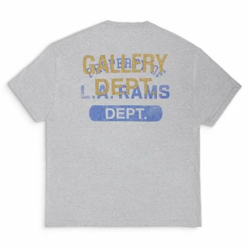 Short Sleeve Men Gallery Dept GD X LA RAMS VINTAGE TEE Heather Grey